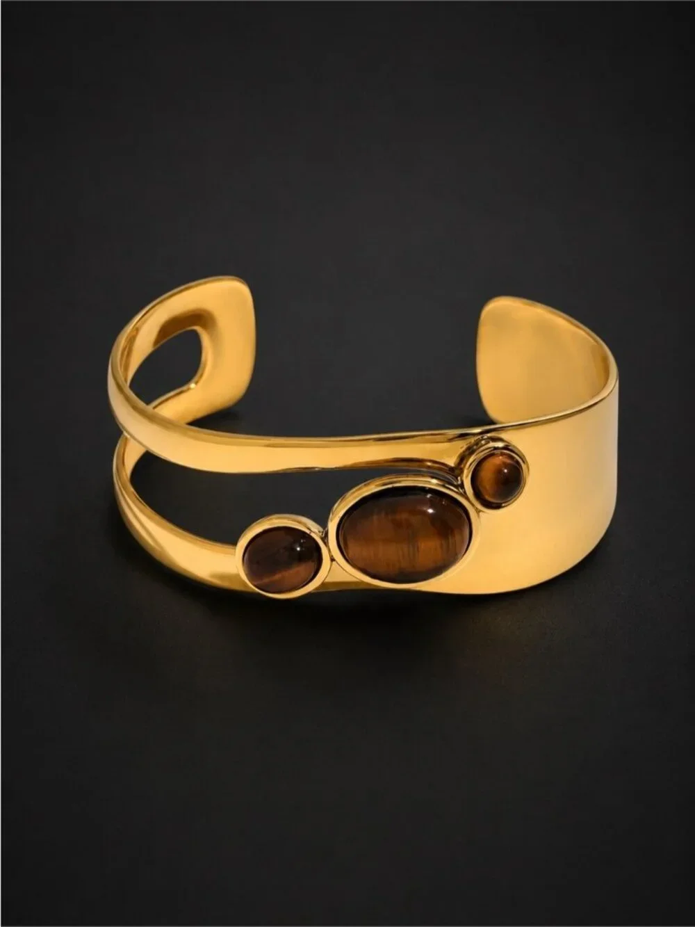 Anthropologie polished gold